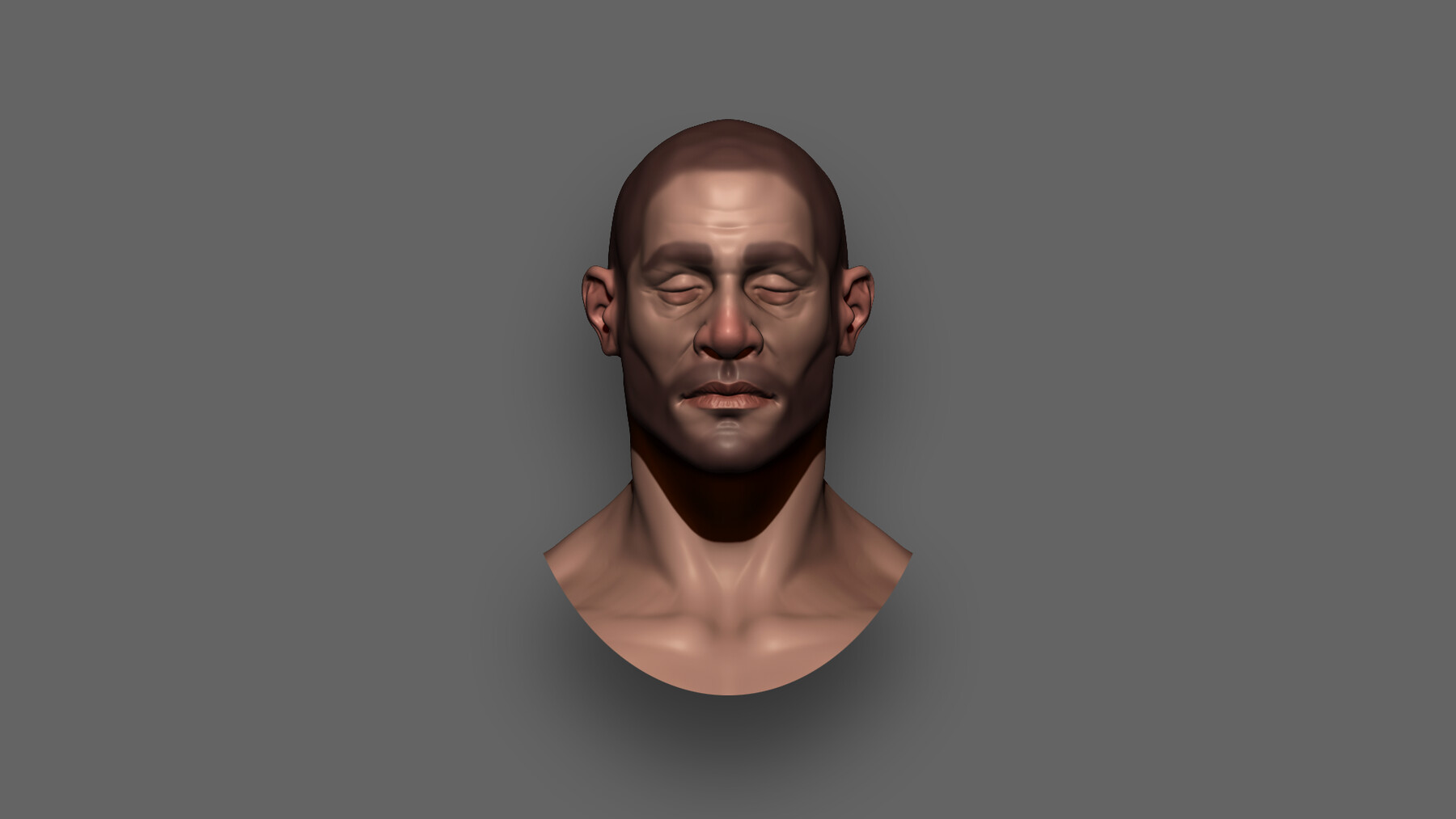 ArtStation - Male head 02 OBJ | Resources