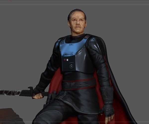 ArtStation - MOFF GIDEON 3D PRINT STATUE MANDALORIAN STARWARS DISNEY ...