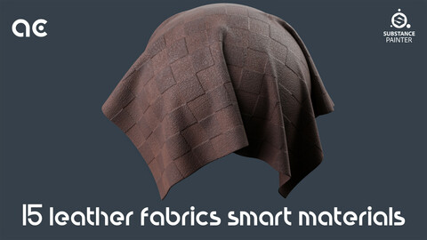 Leather Fabrics Smart Materials Collection Vol.1 | 15 Smart Materials