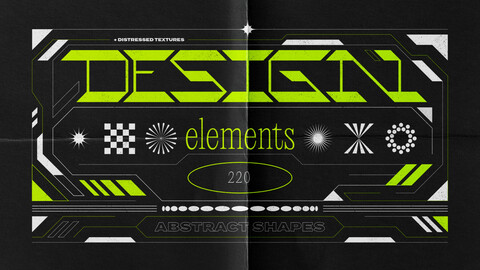 Abstract design elements collection