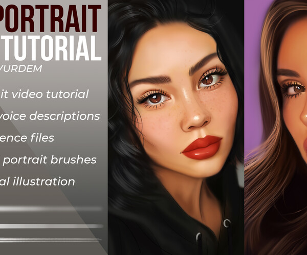 ArtStation - Two - Portrait video tutorial bundle | Tutorials