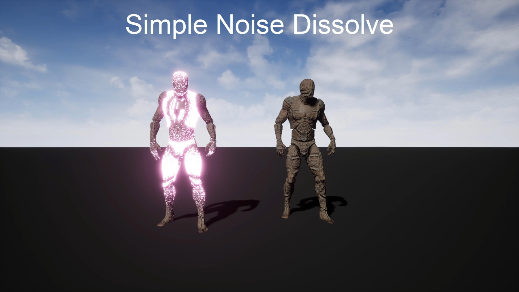 Easy Dissolve Material in Visual Effects - UE Marketplace