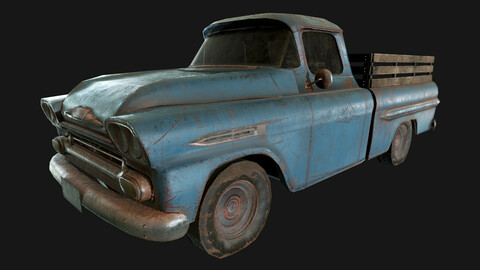 Chevrolet Apache 1959 (LowPoly)