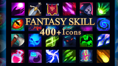 Fantasy Skill Icons Pack