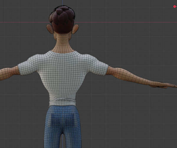 ArtStation - Stylized Character Man - Blender Cycles And Eevee - Broke ...