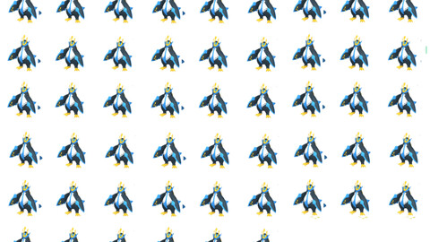 Empoleon Pokèmon rpg maker animated battler MV / MZ