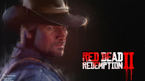 poster red dead redemption 2 game