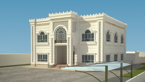 Exterior Villa 3D