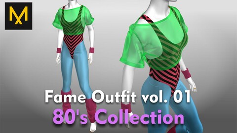Fame Outfit vol.01 - 80's Collection