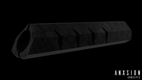 AnxSion Concept ATG G1 Compensator/Muzzle Brake [texture not included]