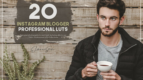 20 Instagram Blogger LUTs Pack