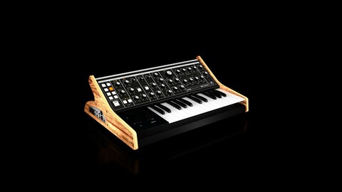 Moog Subsequent 25 Analog Synthesizer 3D Modelling 3D model