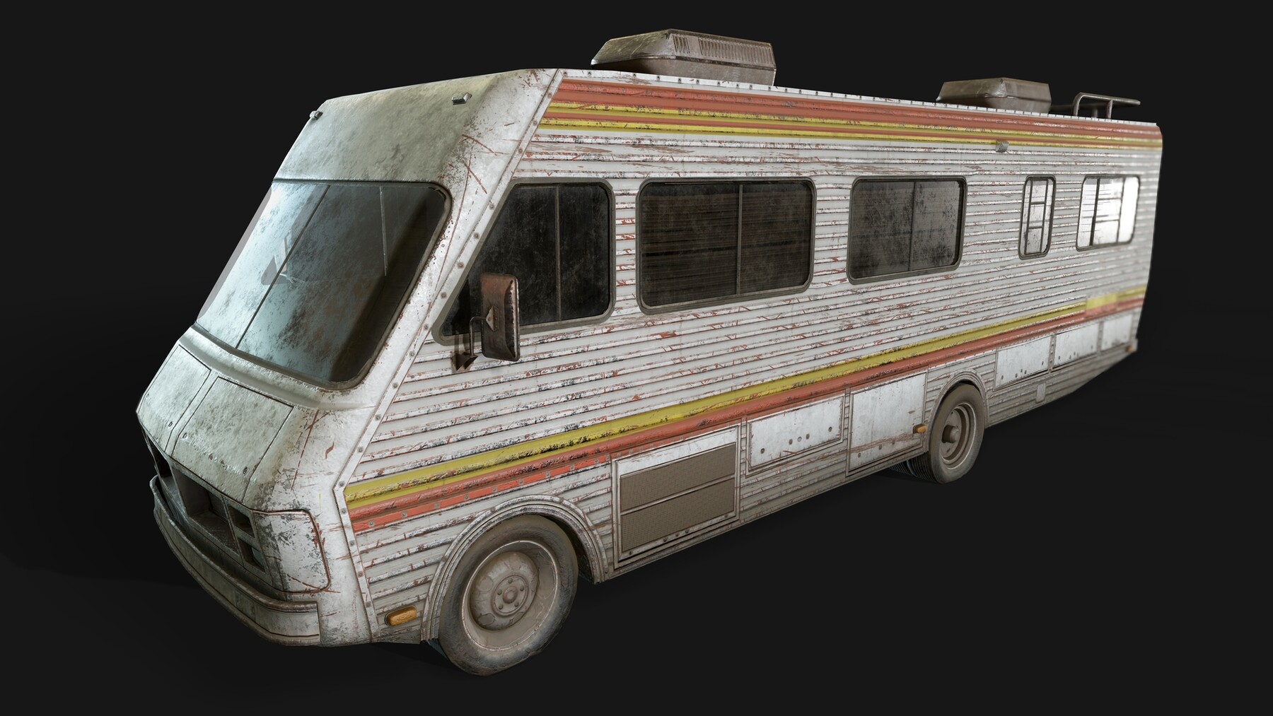 Alex Gnusin - Fleetwood Bounder 1986 (LowPoly)