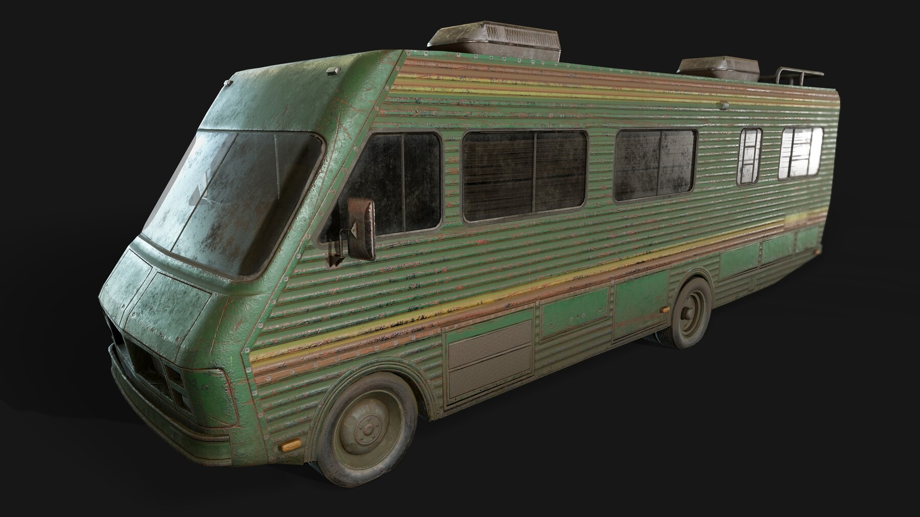 Alex Gnusin - Fleetwood Bounder 1986 (LowPoly)