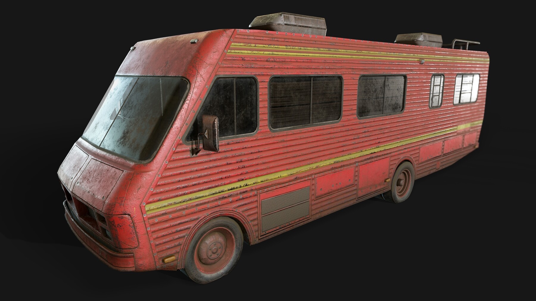 Alex Gnusin - Fleetwood Bounder 1986 (LowPoly)