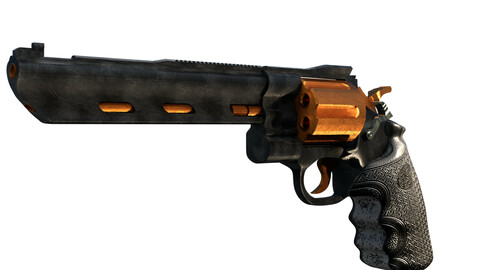 Magnum 357. S&W .  weaponIt has been designed for "game developers". All its colors can be changed as you wish, and it has also been designed open source and each piece separately,We made it more detailed and beautiful and contains a respect