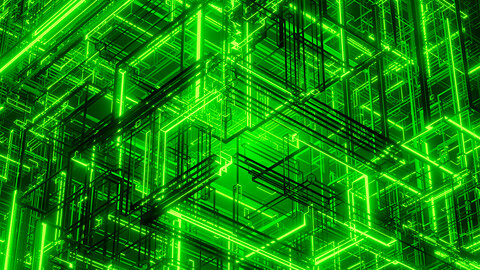 Abstract Matrix cube