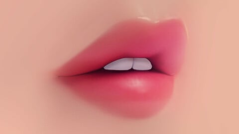 Lips Brush for Zbrush (VDM)
