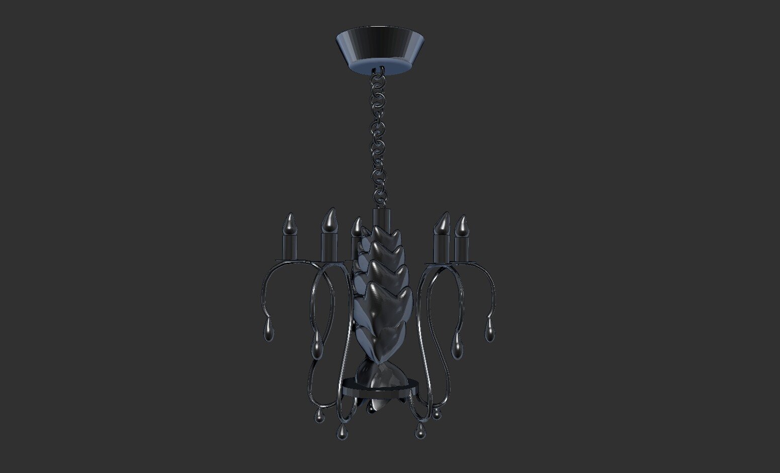 ArtStation - Chandelier | Game Assets