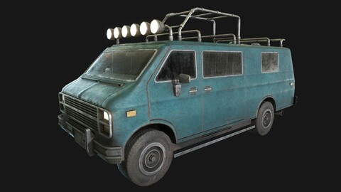 Chevrolet Van (LowPoly)