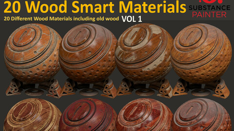 20 Wood Smart Materials - Vol1