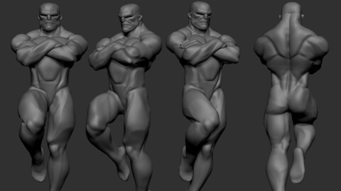 Comic Basemesh pose11