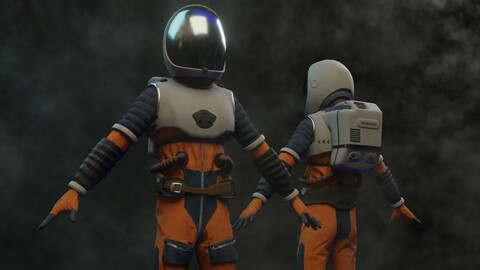 Spacesuit 3d model