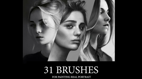 Brushes for real portrait