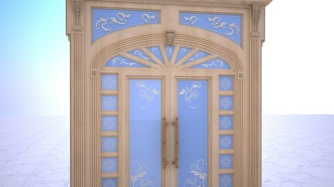 Entrance Door2 3D Model