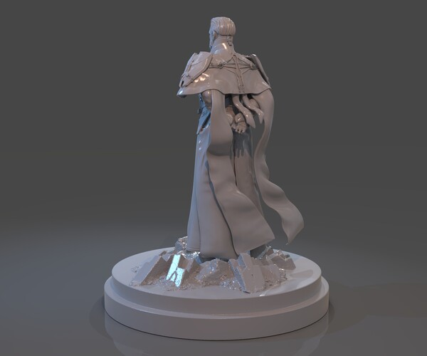 ArtStation - Emperor Valkorion Sculpture 3D Print Full | Resources