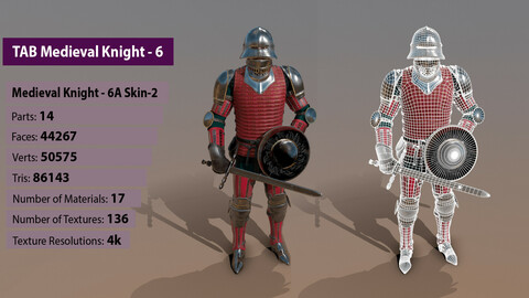 TAB Medieval Knight - 6A - Skin2