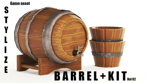 Stylized Barrel+Kit
