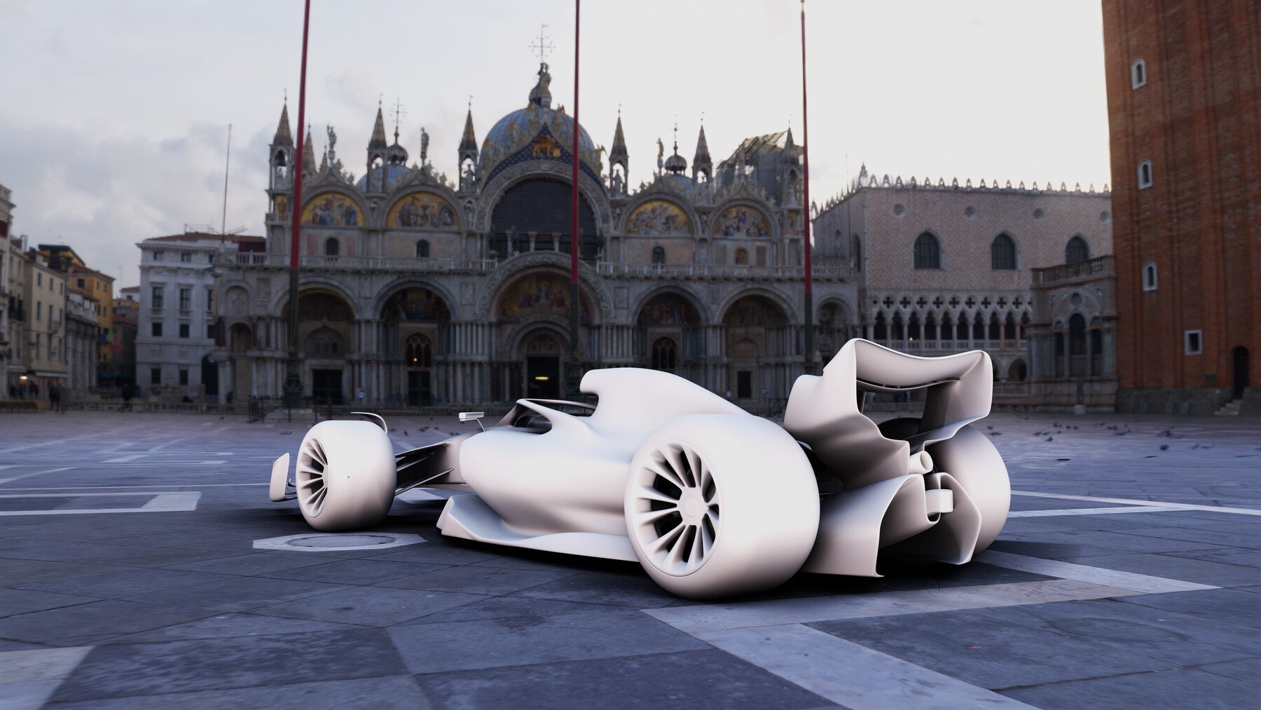 ArtStation - F1 2022 Concept Car 3d Model | Artworks