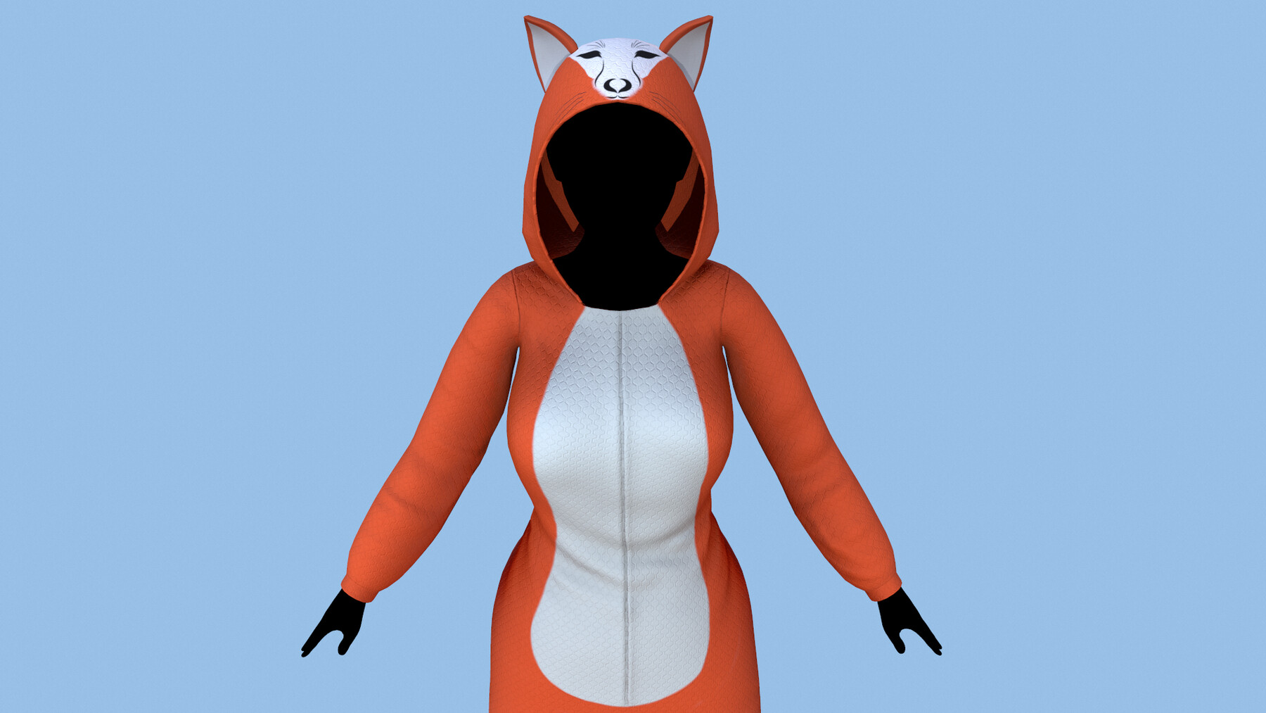 Фокс вр. Fox 3d model.