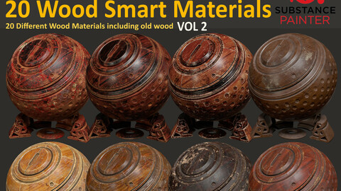 20 Wood Smart Materials - Vol 2