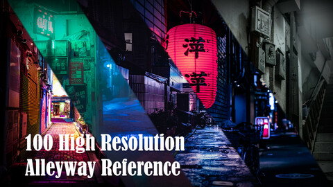 100 High Resolution Alleyway Reference Artworks Artstation