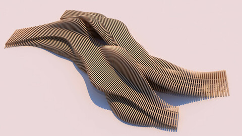 Tie Parametric Bench