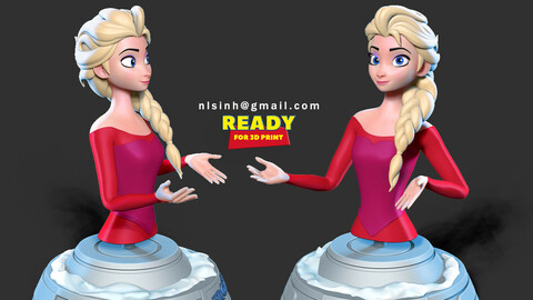Elsa bust