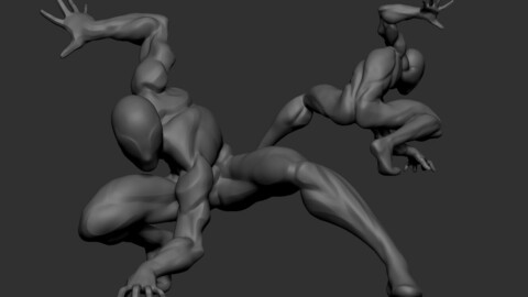 Spider Attack Basemesh