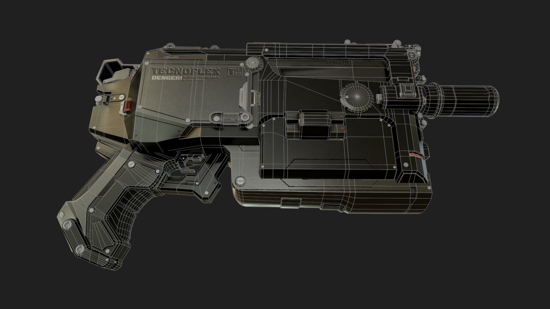 ArtStation - Gun Sci-Fi | Game Assets