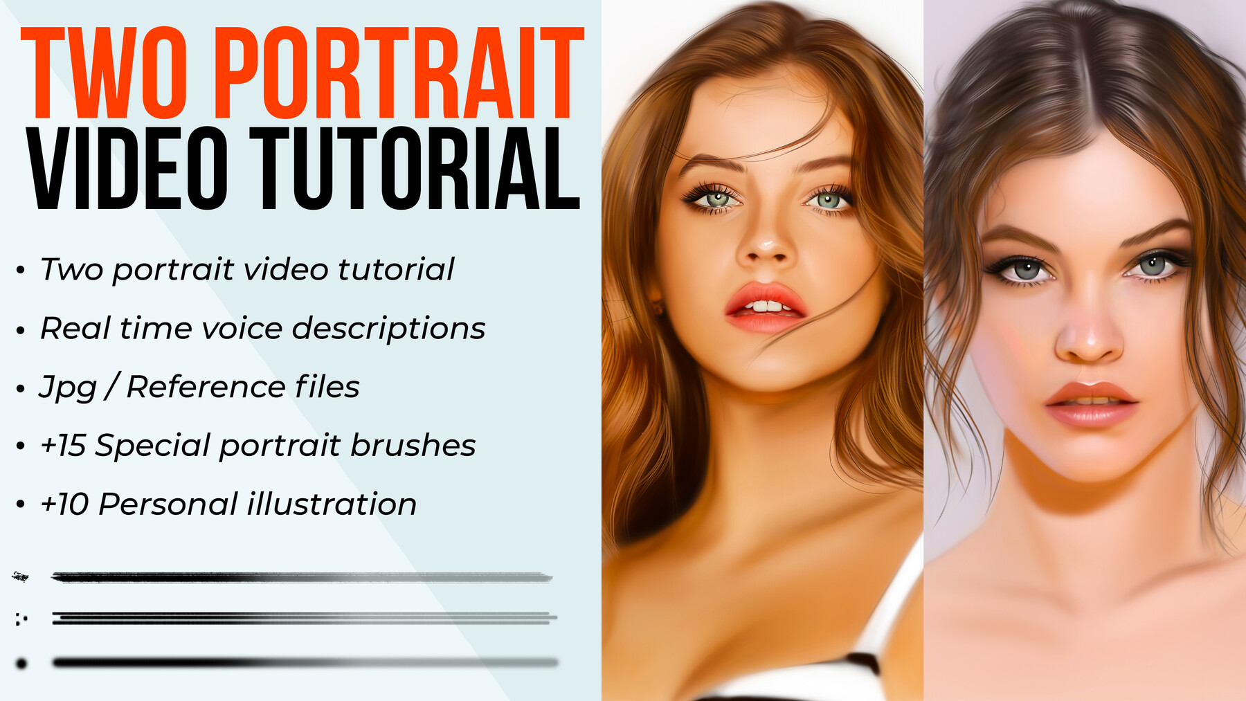 ArtStation - Two - Portrait video tutorial bundle | Tutorials