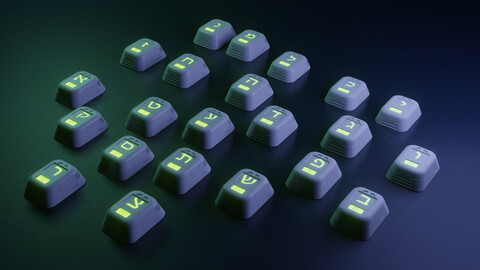 Hebrew Letter Tablets