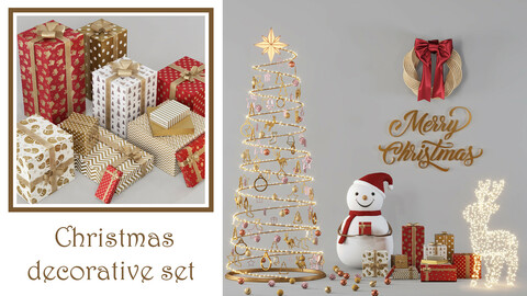 Christmas decorative set 01