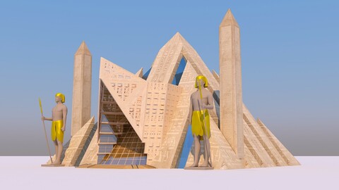 Modern Egyptian Pyramids