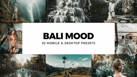 20 Bali Mood LUTs and Lightroom Presets