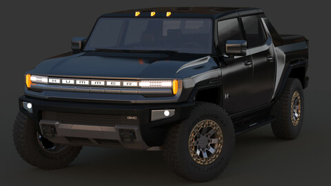 3d Model Hummer EV