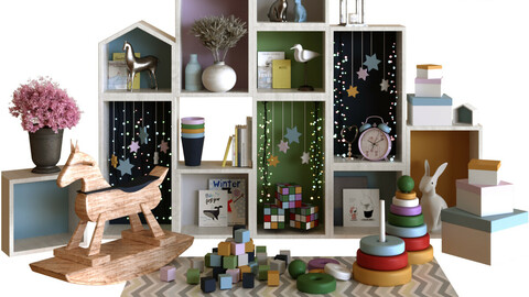 children decor set 001