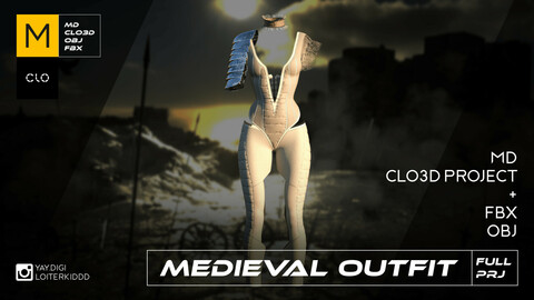 Medieval Female Outfit