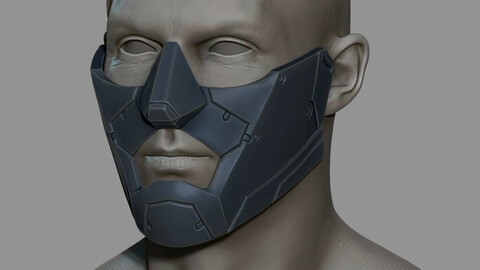 cyber TECH DOGS MASK!