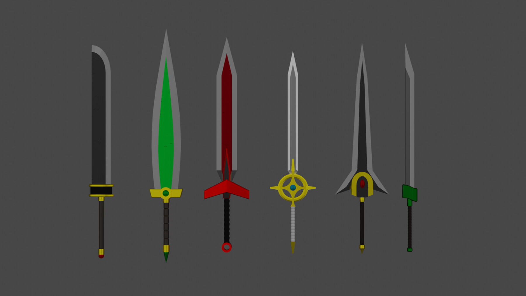 ArtStation - Fantasy swords (12 Pack ) | Game Assets